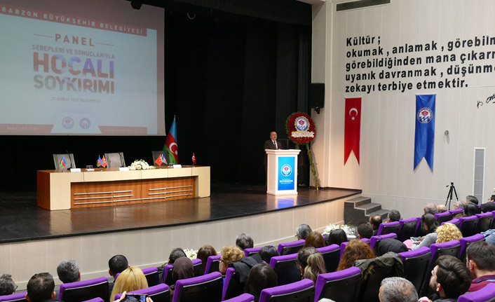 Trabzon’da Hocalı Katliamı konuşuldu