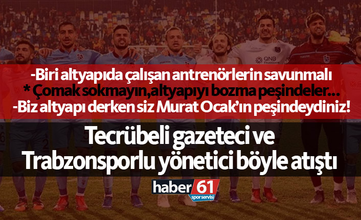 "Biz altyapı derken siz Murat Ocak'ın peşindeydiniz!"
