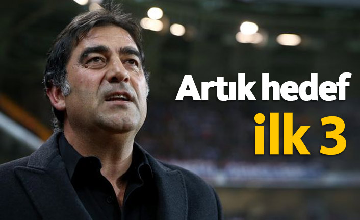 Trabzonspor'da artık hedef ilk 3