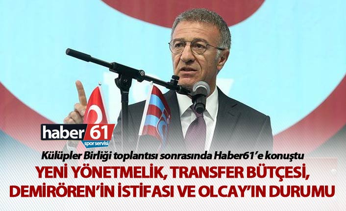 Başkan Ağaoğlu kulüpler birliği toplantısına katıldı - Yeni yönetmelik