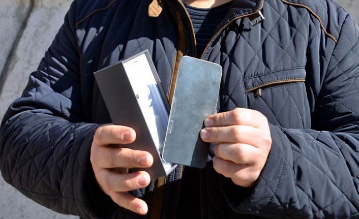 Cep telefonu diye aldı bakın ne çıktı