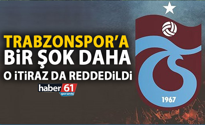 Trabzonspor’a bir ret daha! Trabzonspor o parayı ödeyecek!