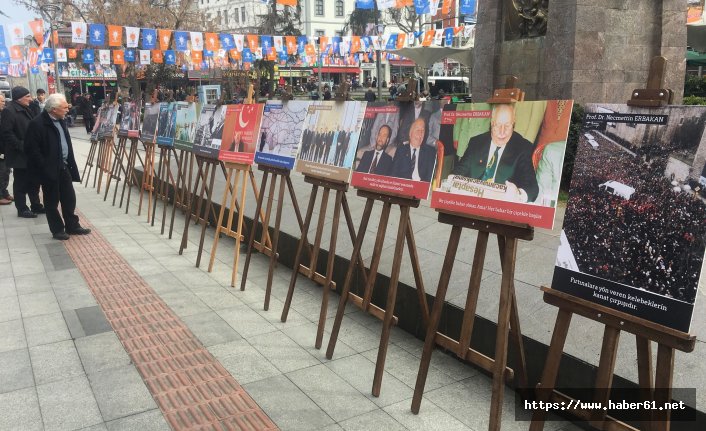 Saadet Partisi'nden Erbakan sergisi