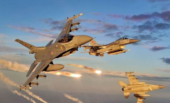 Kuzey Irak'a hava harekatı! Silah mevzii, sığınak, silah deposu...