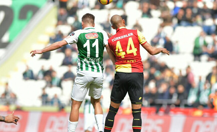 Atiker Konyaspor Göztepe ile berabere!