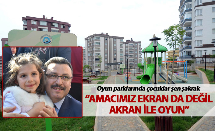 Başkan Genç: "Amacımız ekran da değil akran ile oyun"