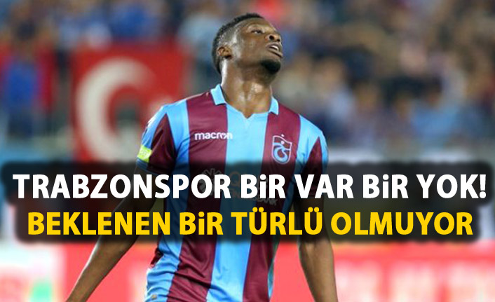 Trabzonspor bir var bir yok!