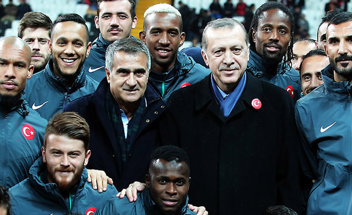 Erdoğan'a Şenol Güneş mutluluğu