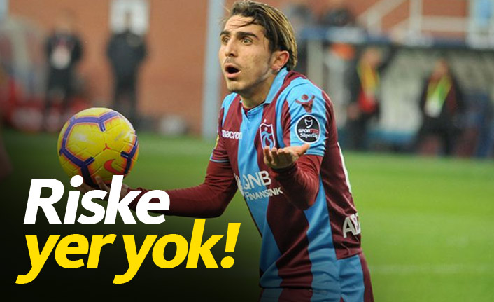 Trabzonspor'da Abdülkadir riske atılmayacak