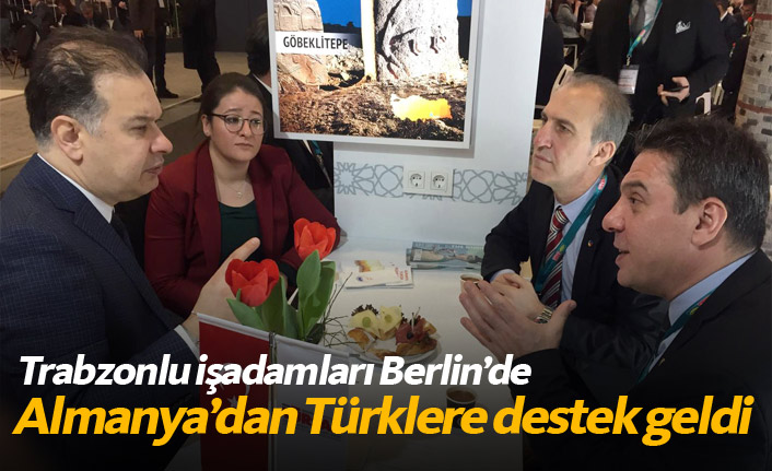 Trabzonlu iş adamları Berlin'de