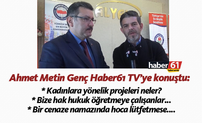 Ahmet Metin Genç: "Bize hak hukuk öğretmeye çalışanlar..."