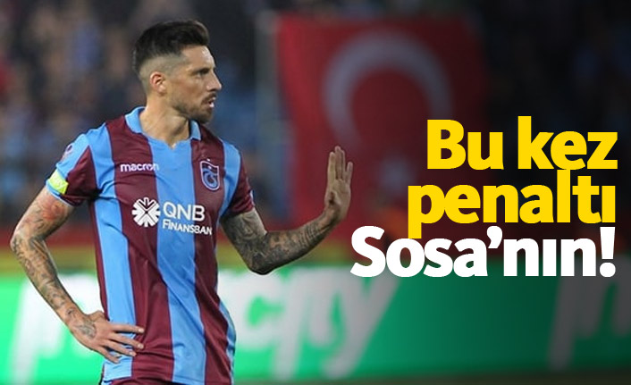 Bu kez penaltı Sosa'nın!