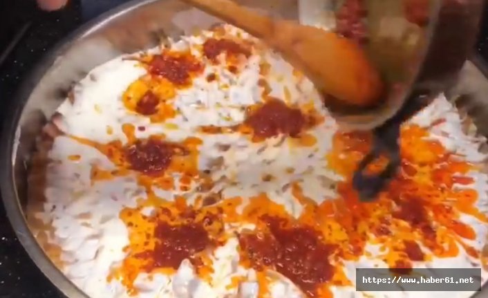 Bu da Hamsili mantı!