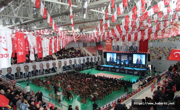 Saadet Parti Genel Başkanı Karamollaoğlu, Trabzon’da partililere sitem etti!