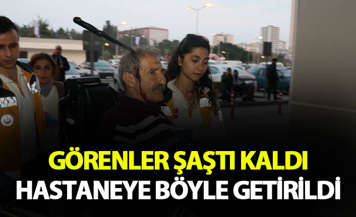 Üvey evlat dehşet saçtı - Babasının başına ekmek bıçağı sapladı