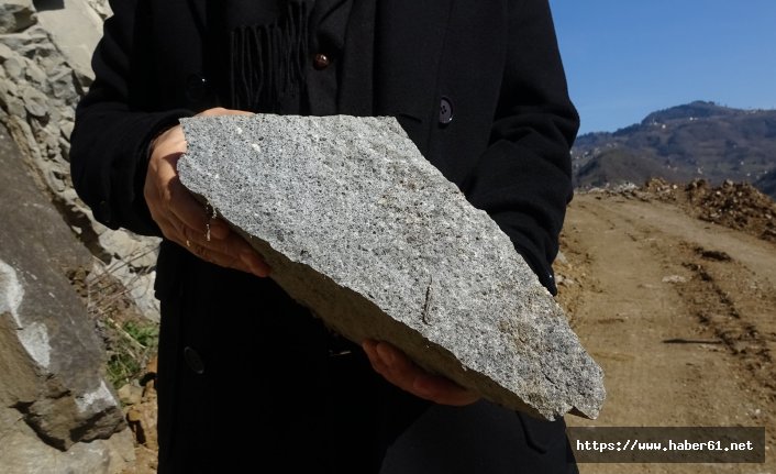 Trabzon'dan gemilerle Gürcistan'a taş taşınacak