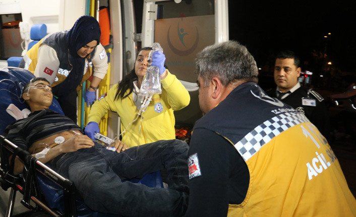 Yatağa tabancayla girdi. Yanlışlıkla kendini vurdu