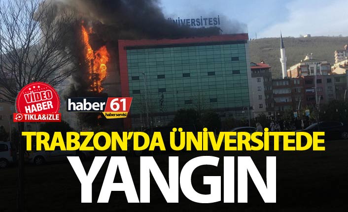 Son dakika - Avrasya Üniversitesinde yangın