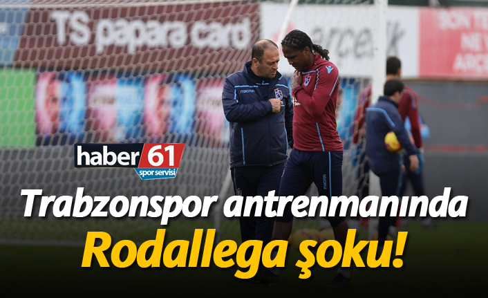 Trabzonspor’da Rodallega şoku!