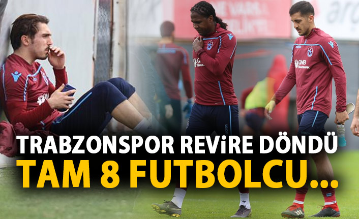 Trabzonspor revire döndü!