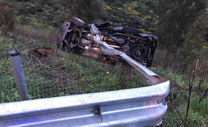 Ünlü oyuncunun eşi kaza geçirdi!