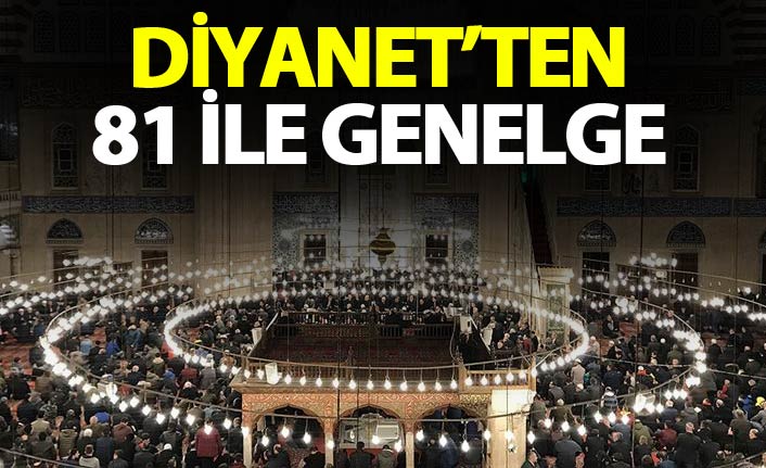 Diyanetten 'üç aylara' özel hazırlık