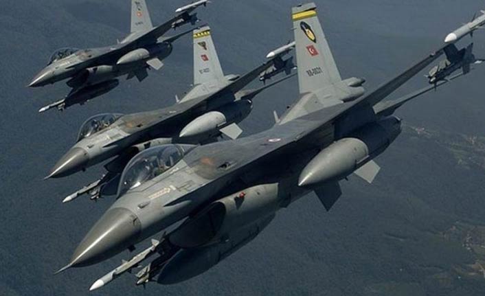 TSK'dan Irak'ın kuzeyine hava harekatı