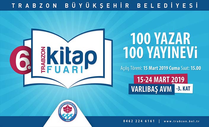 Trabzon Kitap Fuarı başlıyor