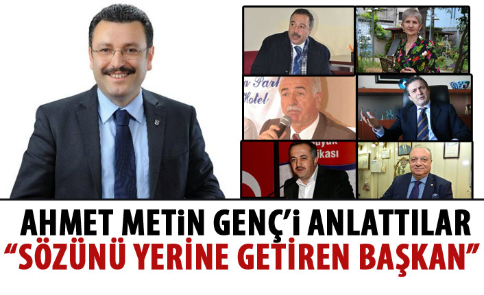 Ahmet Metin Genç belediyeciliği lazım
