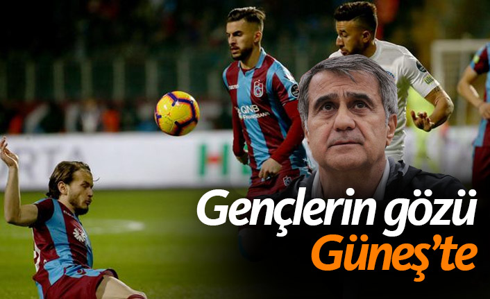 Trabzonsporlu gençlerin gözü kulağı Güneş'te