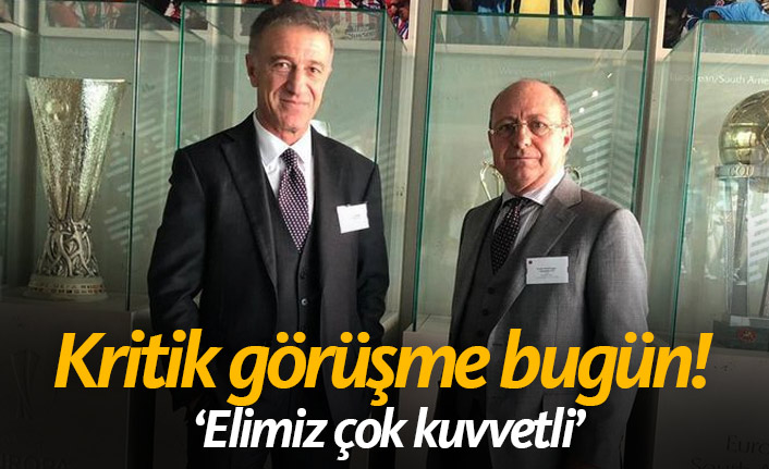 Trabzonspor için kritik görüşme bugün!