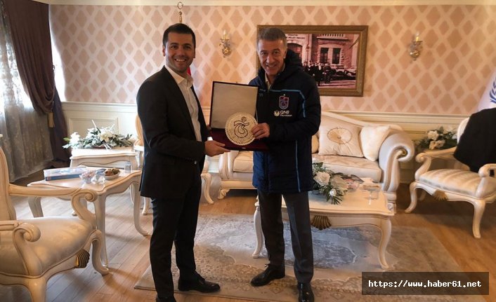 Erzurumspor'dan Trabzonspor'a dostluk yemeği