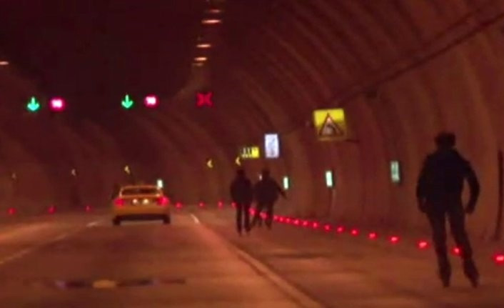 Dolmabahçe Tüneli’nde yürekleri ağza getiren yolculuk