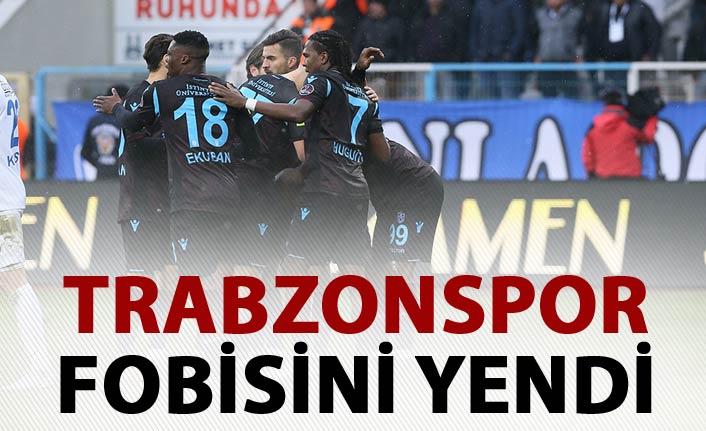Trabzonspor deplasman fobisini yendi