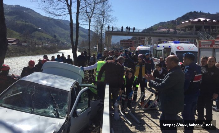 İran plakalı araç bariyerlere girmişti! Acı haber geldi!
