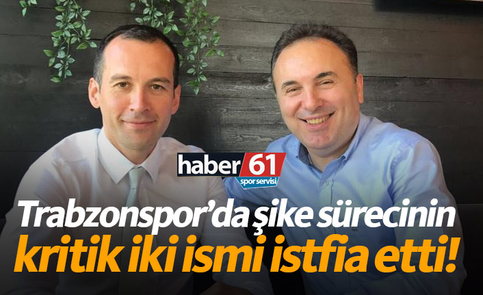 Trabzonspor'da flaş ayrılıklar! İkisi birden bıraktı...