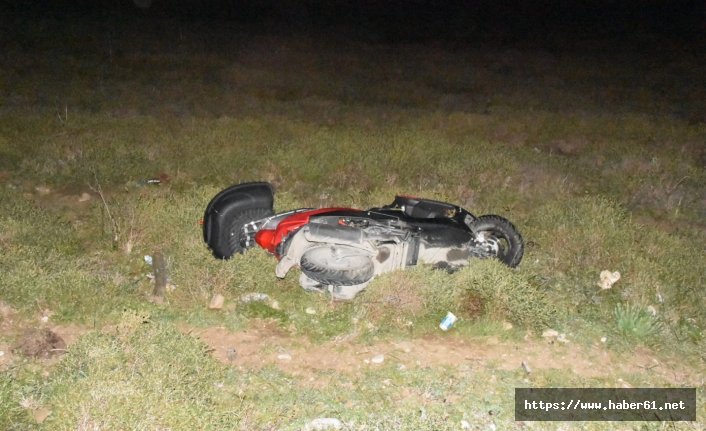 Kontrolü kaybetti! Şarampole yuvarlandı