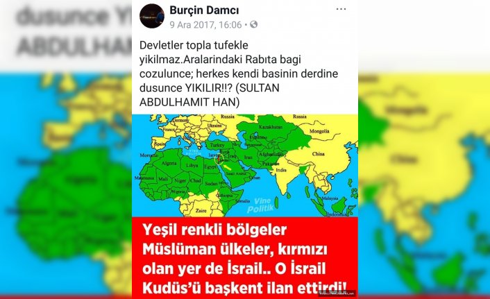 Şırnak şehidinin duygulandıran 'Kudüs' paylaşımı