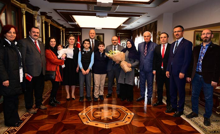 Resim yarışmasının kazananları Trabzon'dan