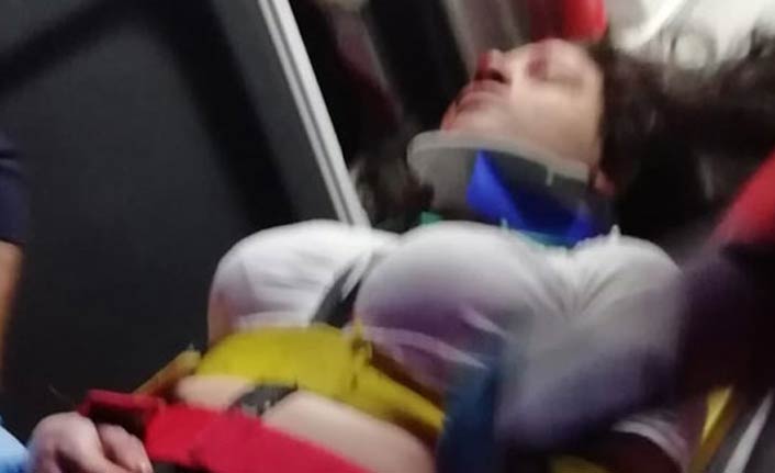 Kayalıklarda gezinirken canından oluyordu!