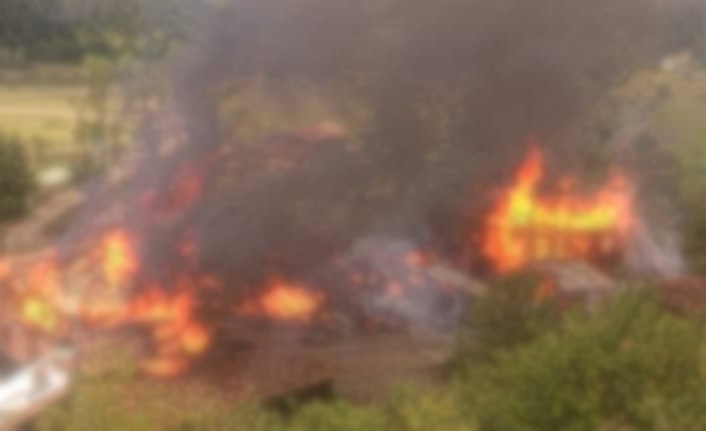 Kastamonu'da yangın! - 21 Mart 2019