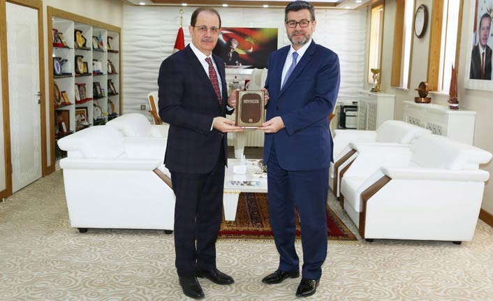 Diyanet İşleri Başkan Yardımcısı Muslu'dan Selçuk Coşkun'a ziyaret!