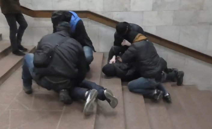 Ukrayna'da metroya bombalı saldırı önlendi