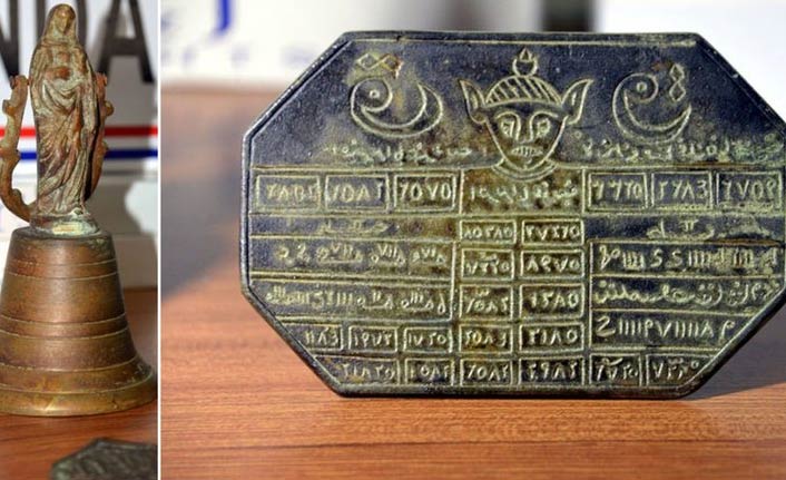 Şok uygulamada 7 tarihi eser ele geçti!