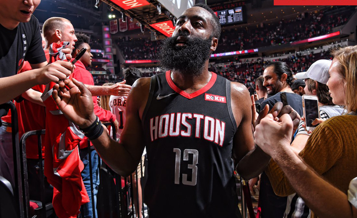 Harden'dan Spurs potasına 61 sayı