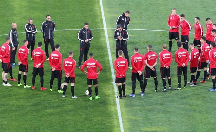 Milli maç sonrası Arnavutluk'ta flaş karar