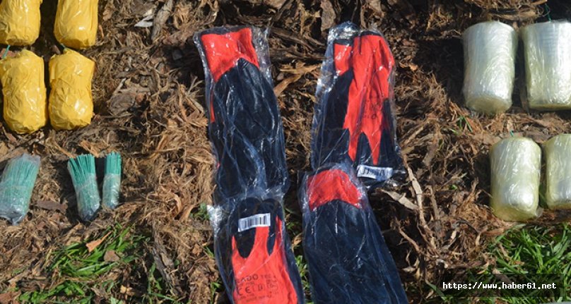 Toprağa gömülü olarak bulundu! Tam 27 adet EYP!