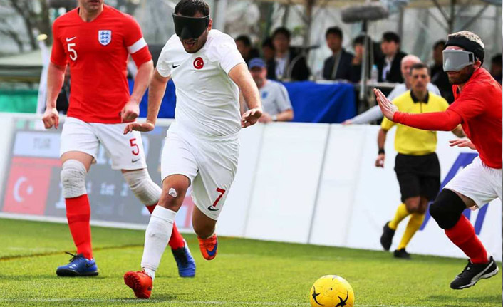 Görme Engelliler B1 Futbol Milli Takımı 5'inci oldu