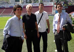 Hugo Broos Avni Aker'de