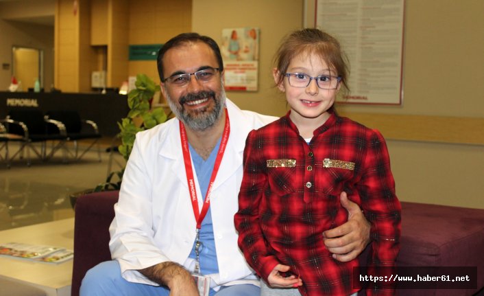 6 buçuk yaşındaki Seher karaciğerindeki kitlelerden kurtuldu